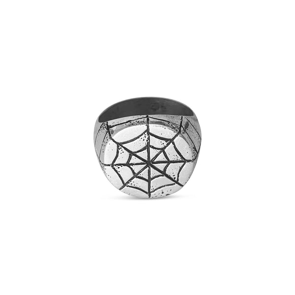 Web Signet Ring