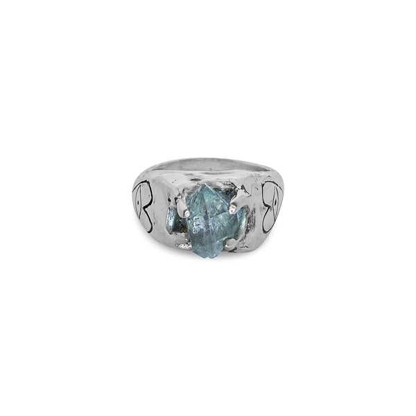 Quartz Love eye ring US SIZE 7 1/2 Aus SIZE P