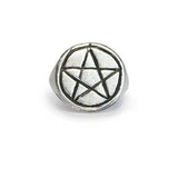 Pentagram Signet Ring