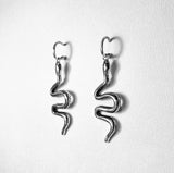 Snake charmer earrings