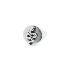 Slither signet ring